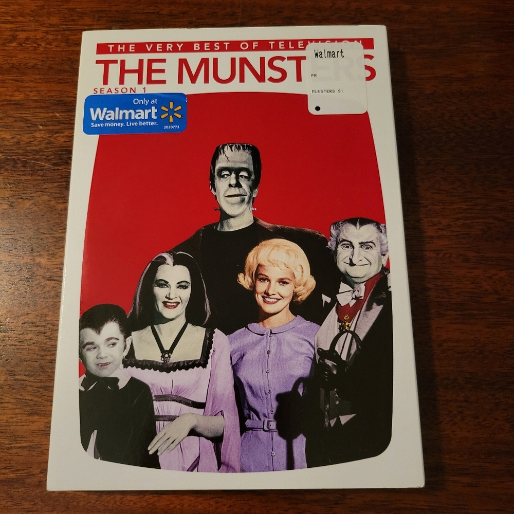 The Munsters: the Complete First Season (DVD Full Screen) Walmart Exclusive NEW